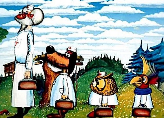 Фото: кадр из мультфильма «Доктор Айболит» (1984) Фото: кадр из мультфильма «Доктор Айболит» (1984)