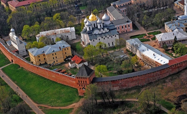 Панорама Новгородского кремля
