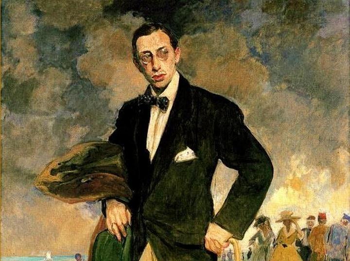 Igor Stravinsky. Portrait by Jacques- Émile Blanche. 1915
