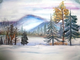 Саяны 
Симухина Эльвира, 12 лет, Россия