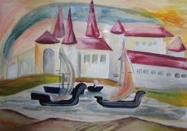 Ветер по морю гуляет 
Леонтьева Маргарита, 12 лет, Россия