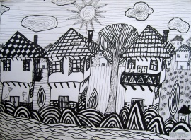 Старинна улица 
Станева Йорданка, 13 лет, Болгария