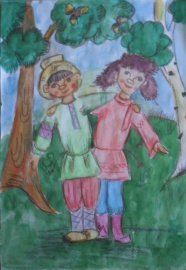 Иван и Ян 
Кардаш Виктория, 10 лет, Беларусь