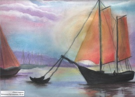 Алые паруса 
Ангелина Пустовалова, 10 лет, Россия