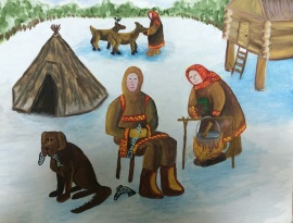 Хантыйская земля
Лузина Екатерина, 13 лет, Россия