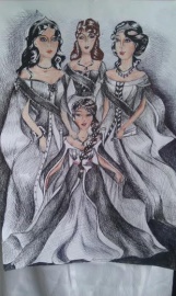 Романовы. Четыре великих княжны.
Фармажиу Кристина, 15 лет, Молдавия