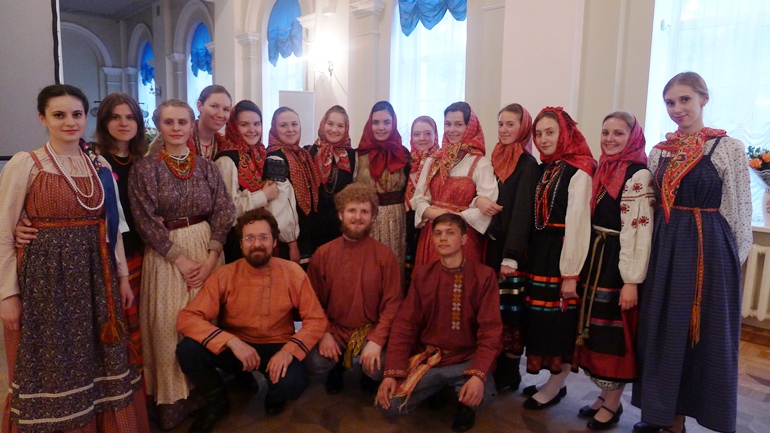 Фольклорный ансамбль Санкт-Петербургской государственной консерватории