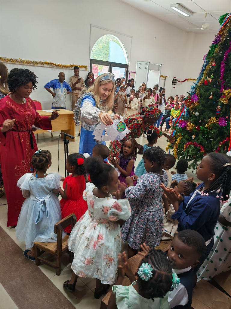 Русский новый год в Конго