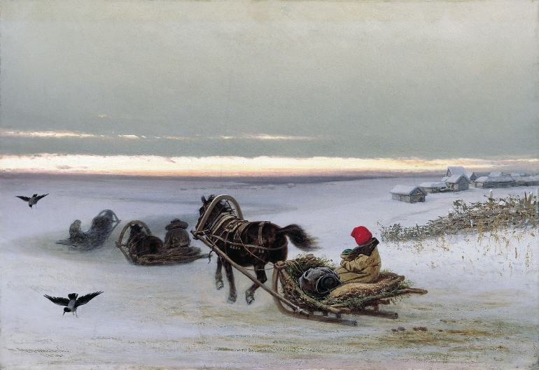 Пётр Грузинский. Домой, 1881