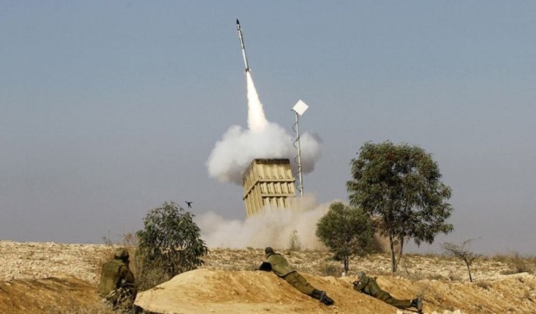  Израильская система ПВО «Железный купол» в действии. Фото: arms-expo.ru