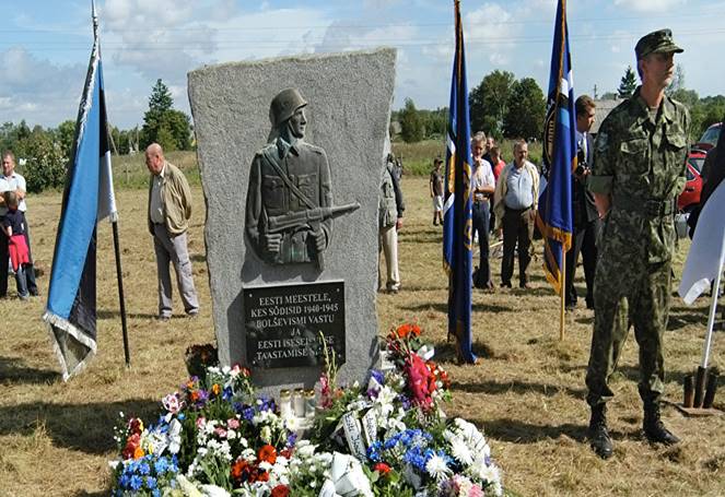 Памятник 20-й эстонской дивизии СС в Эстонии. Фото: rus.err.ee