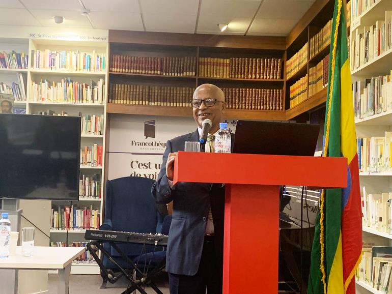Посол Эфиопии в России Алемайеху Тегену
