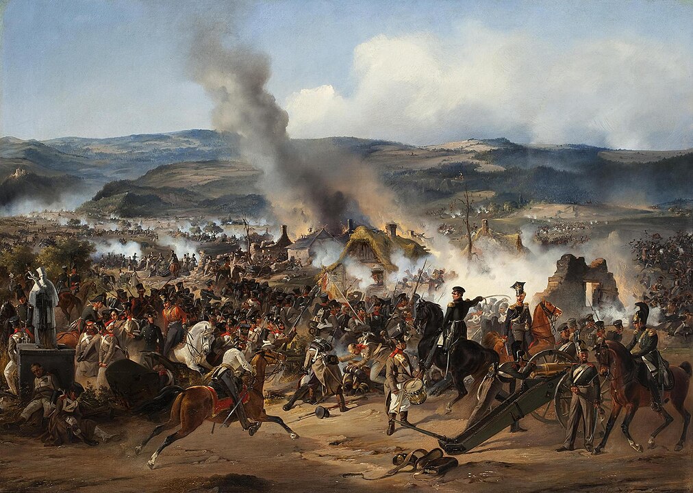 А. Е. Коцебу. Сражение при Кульме 17-18 августа 1813 года