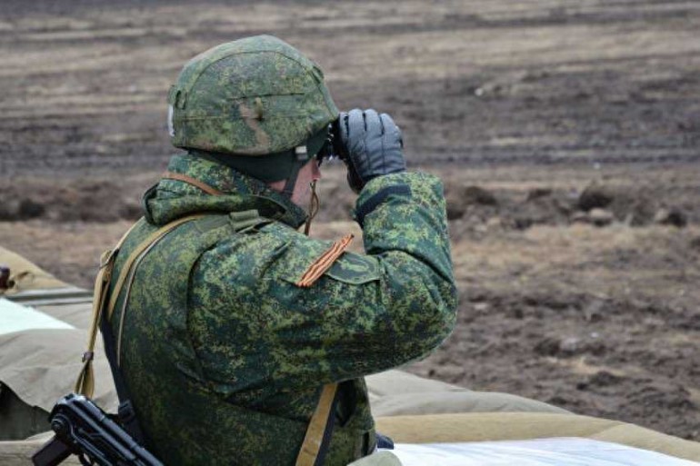 Боец Народной милиции, ЛНР. Фото: Новороссия